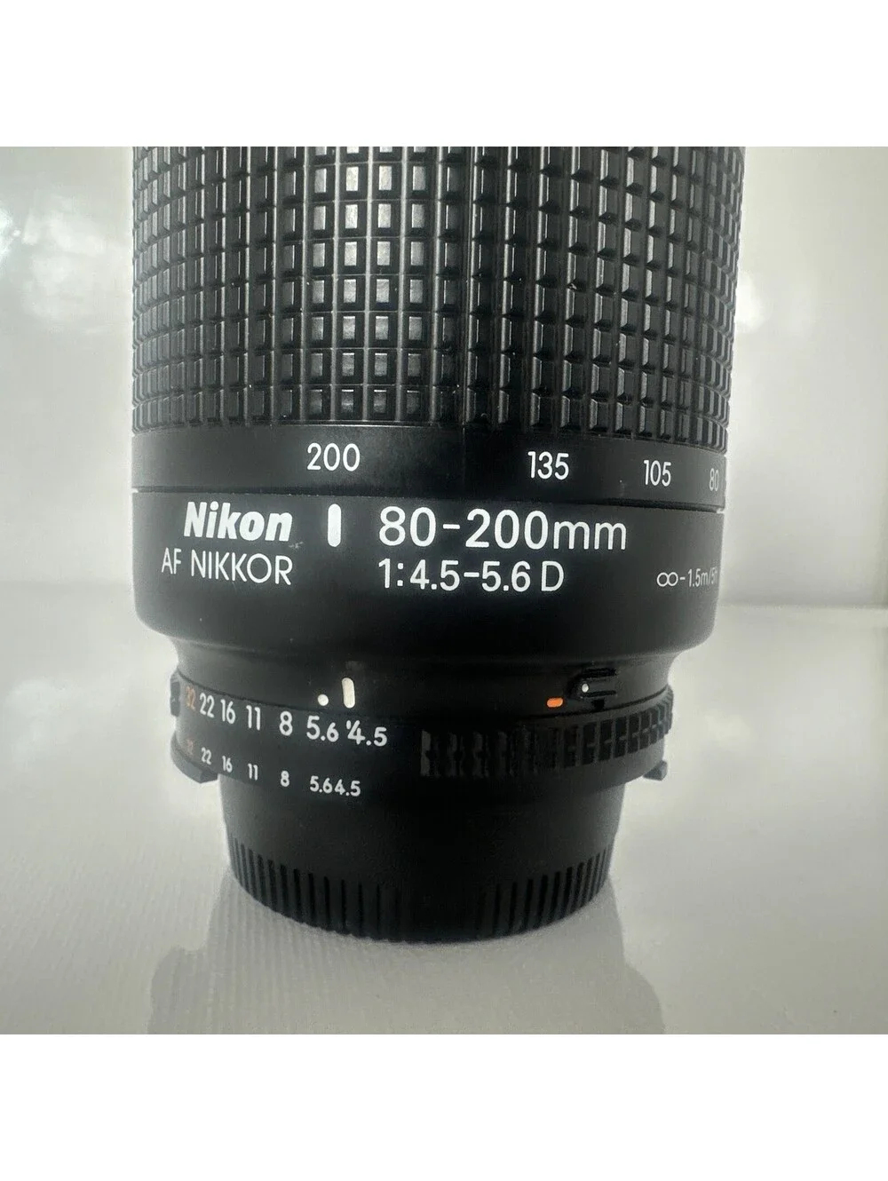 Nikon AF Nikkor 80-200mm f4.5-5.6 D Zoom Telephoto SLR Camera Lens Great